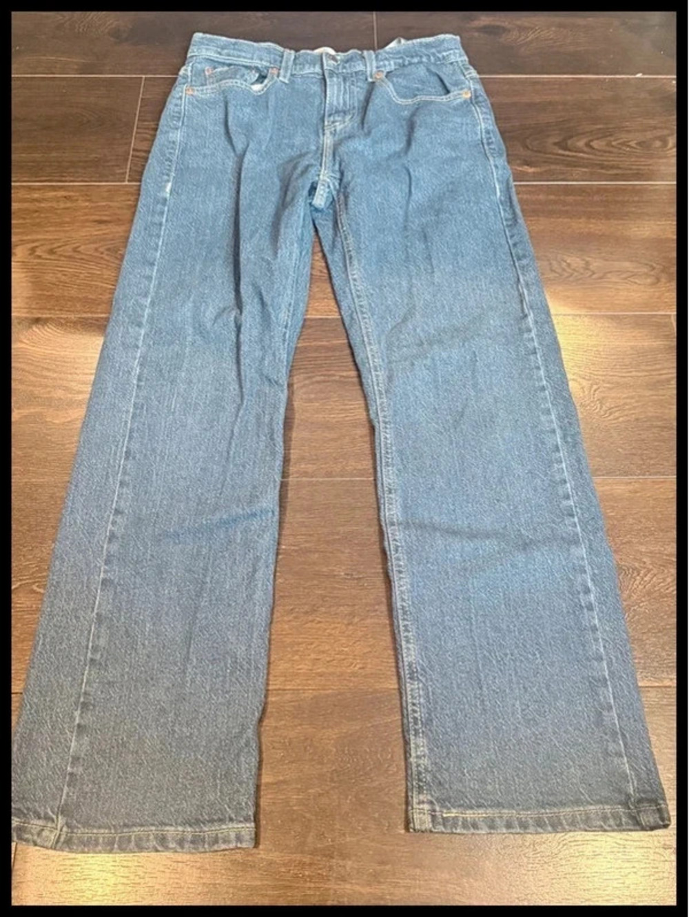 Levi’s 551Z Authentic Straight Boys Jeans Size 14 Regular W27 L29 182